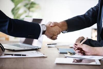 Allscripts acquires Practice Fusion - handshake