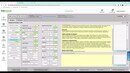 the ICANotes behavioral health electronic health record (EHR) software interface displaying a therapist progress note (PTN) template
