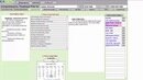  a digital behavioral health treatment planning interface from ICANotes, displaying a patient's diagnosis of adjustment disorder alongside selected long-term goals, customizable clinical interventions, and a target date calendar.
